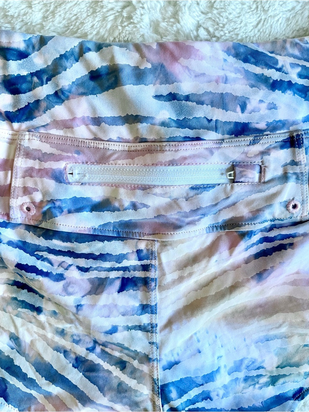 Hurley Zebra Color Wash Bralette and Boardshorts Set - Picture 8 of 9